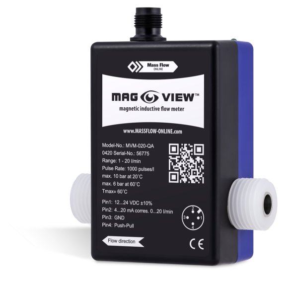 MVM-020-QAH Magnetic Flow Meter | Hastelloy C®